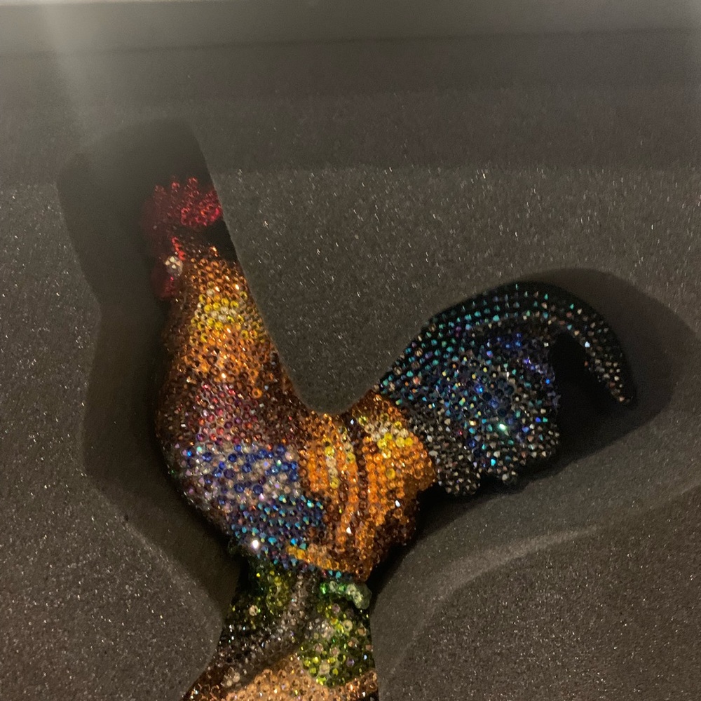 Jimmy crystals Swarvoski Rooster